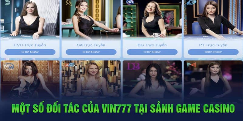 Live casino VIN777